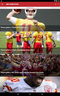 Red Zone Extra Chiefs Football android App screenshot 0